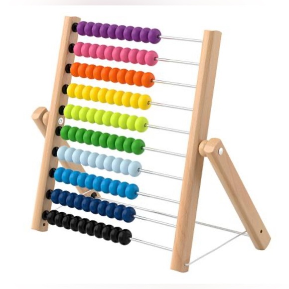 IKEA 100 Wooden Bead Abacus Learning Toy - Never Used - Picture 3 of 8